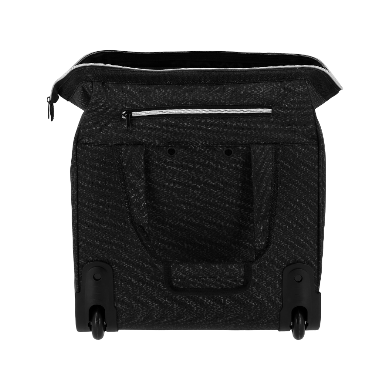 Equithème - Sac de pansage à roulette noir | - Ohlala