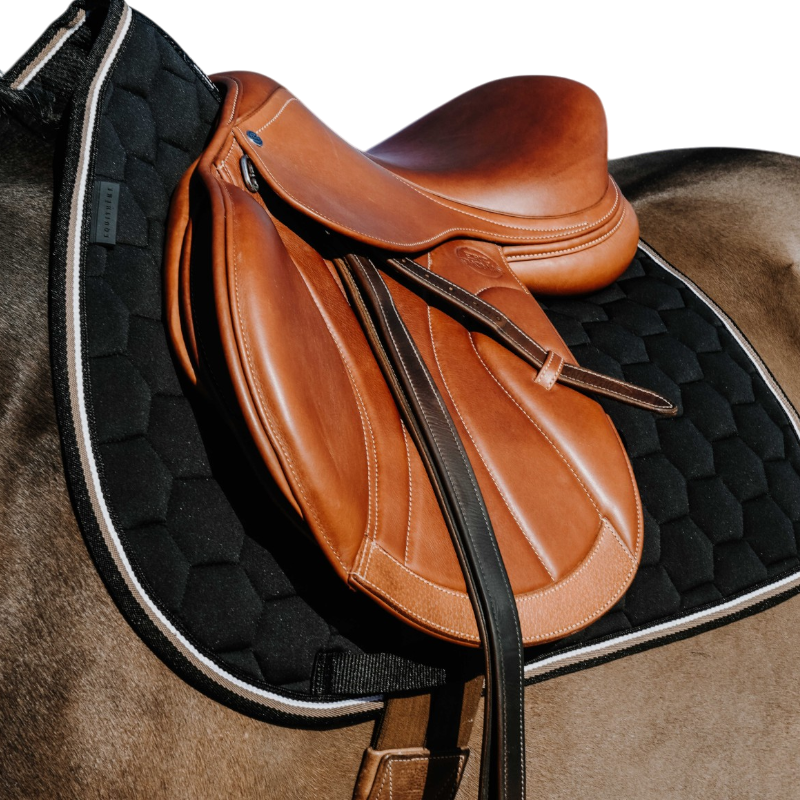 Equithème - Tapis de selle Coco noir