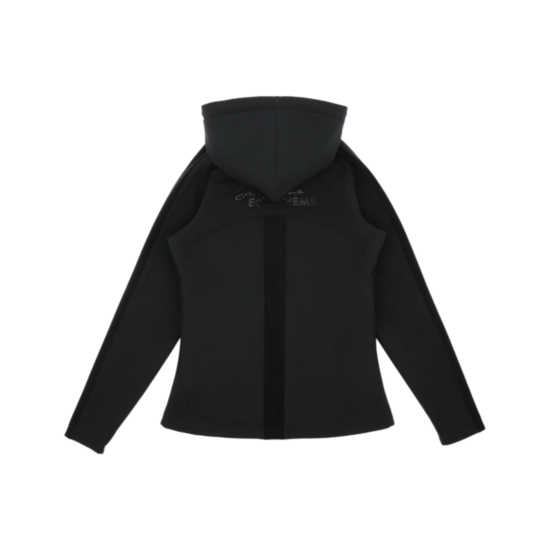 Equithème - Veste softshell manches longues enfant Je T'aime EK-Victoria noir