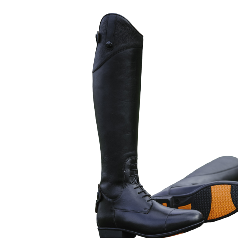 Equithème - Bottes d'équitation New Primera noir | - Ohlala