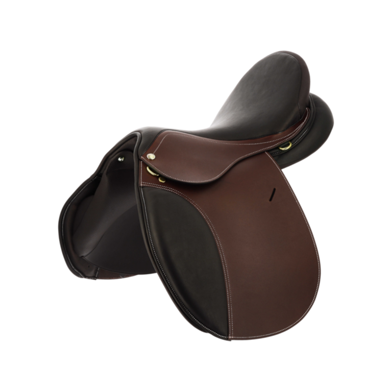 Eric Thomas - Selle Hybrid Confortech Mixte havane