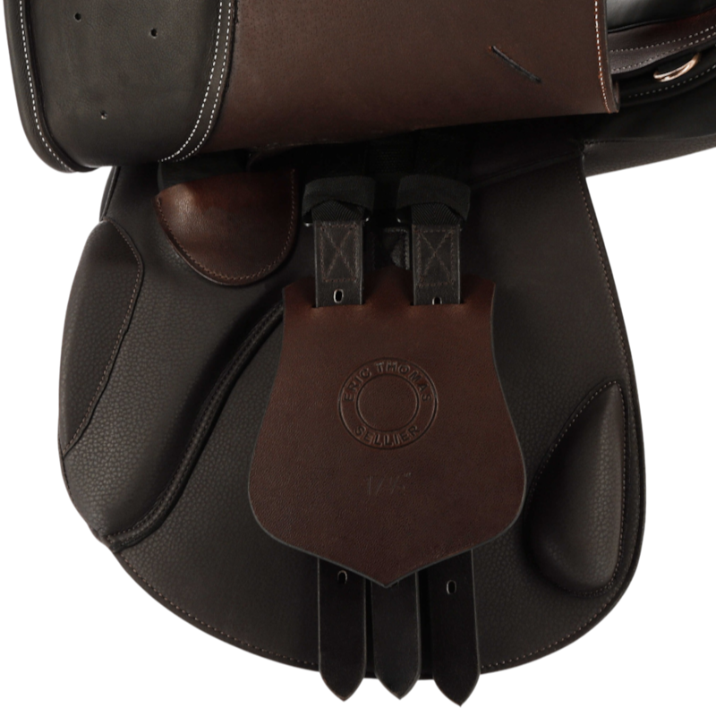 Eric Thomas - Selle Hybrid Confortech Mixte havane