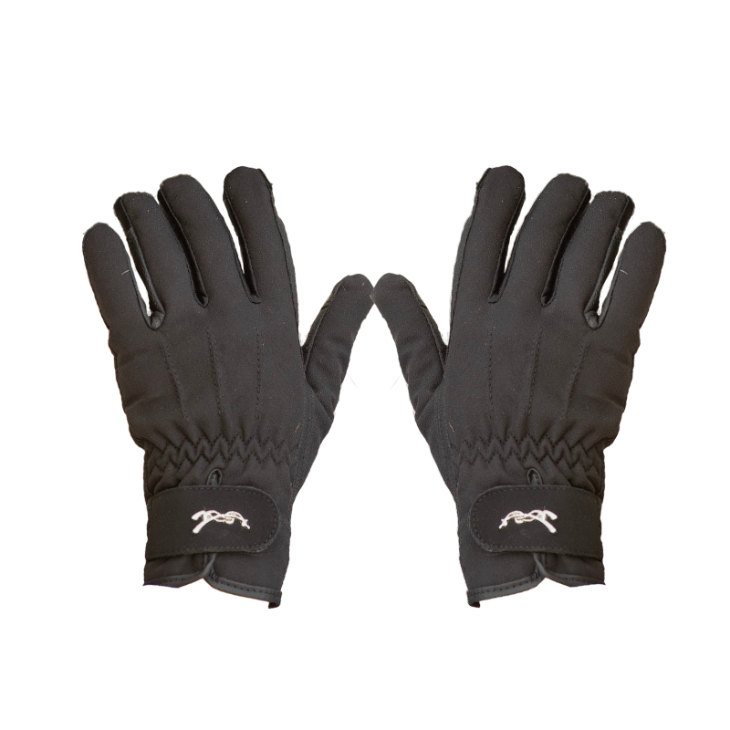 Eden by Pénélope - Gants hiver enfant noir | - Ohlala