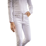 Eden by Pénélope - Pantalon d'équitation enfant Fun blanc | - Ohlala