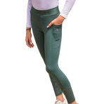 Eden by Pénélope - Meisjes rijlegging Delphe pull-on donkergroen | - Ohlala