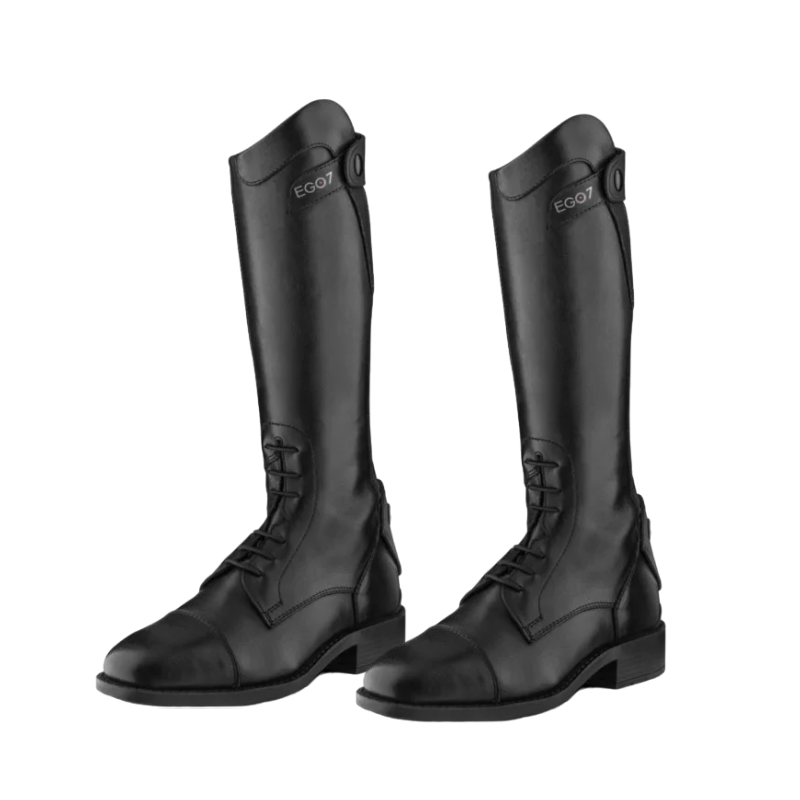 Ego7 - Bottes d'équitation enfant Aster noir | - Ohlala