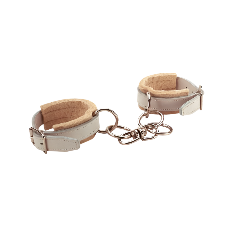 Norton - Entraves cuir chrome et feutre | - Ohlala