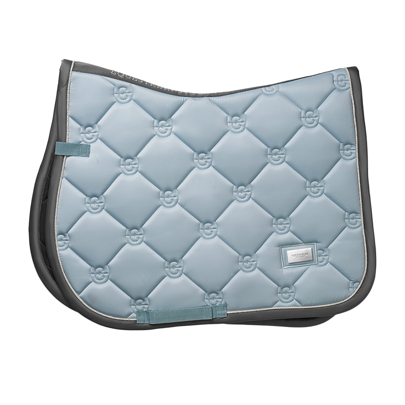 Equestrian Stockholm - Tapis de selle Pastel ice blue | - Ohlala