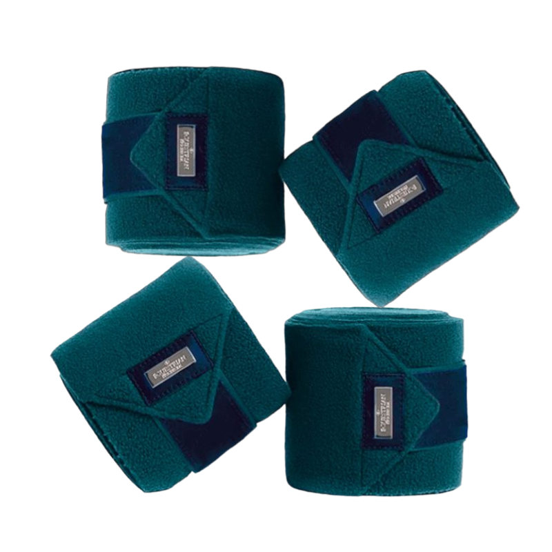 Equestrian Stockholm - Bandes de polo Emerald (x4) | - Ohlala