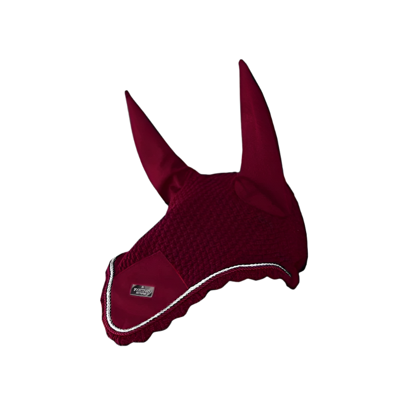 Equestrian Stockholm - Bonnet pour cheval Bordeaux