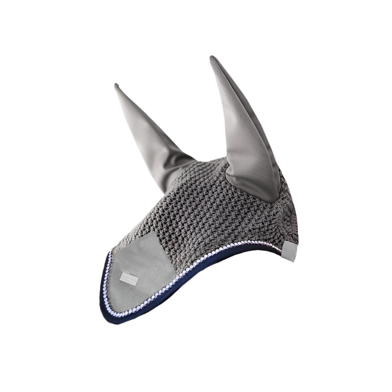 Equestrian Stockholm - Bonnet pour cheval Crystal Grey | - Ohlala