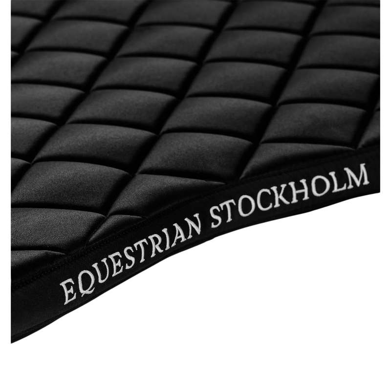 Equestrian Stockholm - Zadeldek Line zwart | - Ohlala