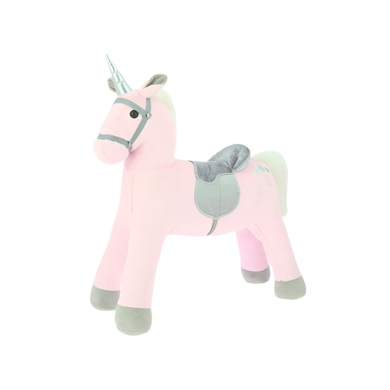 Equi-kids - Licorne debout rose | - Ohlala
