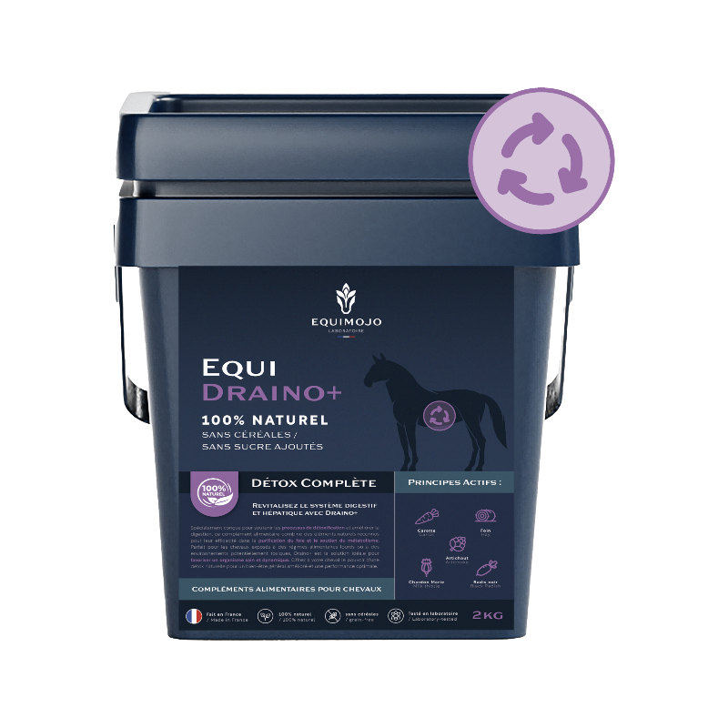 Equimojo - Complément alimentaire détoxifiant Equi-Draino+ | - Ohlala