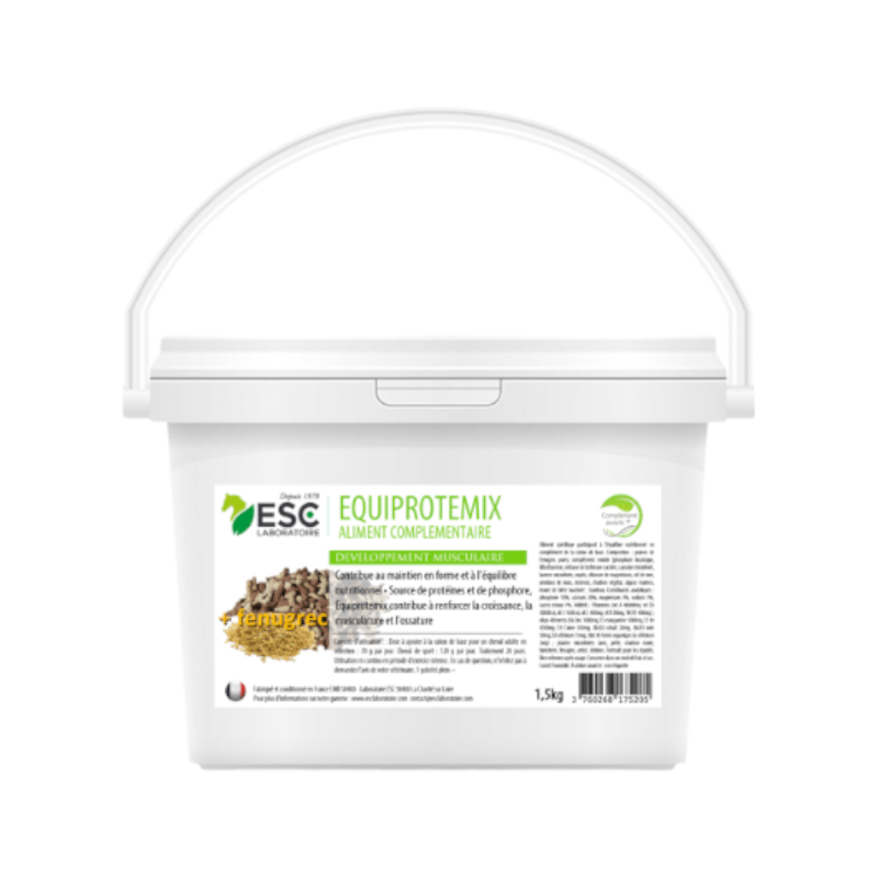 ESC Laboratoire - Complément alimentaire développement des muscles Equiprotemix | - Ohlala
