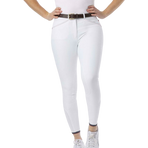 Equithème - Pantalon d'équitation femme Yolande blanc | - Ohlala