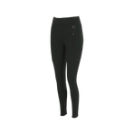 Equithème - Dames softshell rijlegging Dolomyt met siliconen zit zwart | - Ohlala