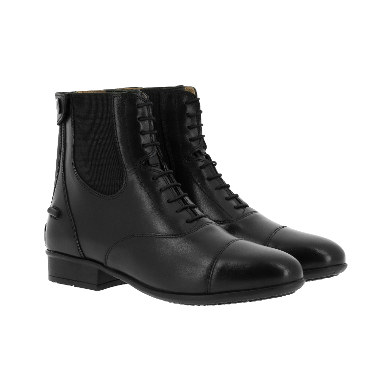 Equithème - Boots à zip et lacets Chic noir