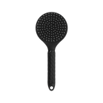 Equithème - Brosse à crins Je t'aime noir/ rose gold | - Ohlala