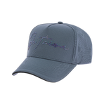 Equithème - Casquette unisexe Je t'aime Aude bleu/ gris | - Ohlala