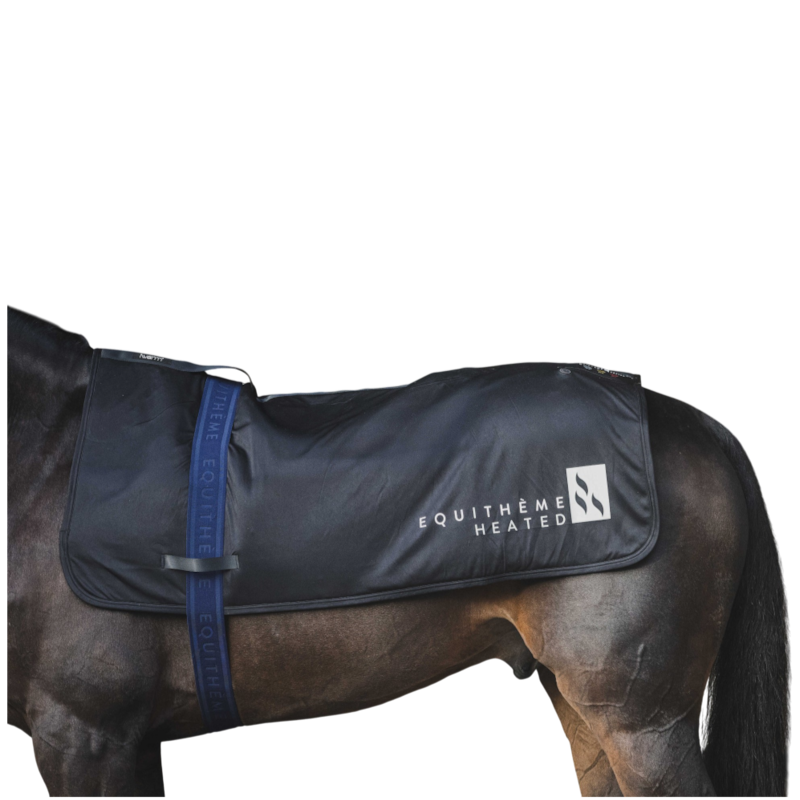 Equithème - Chauffe-dos Heated noir