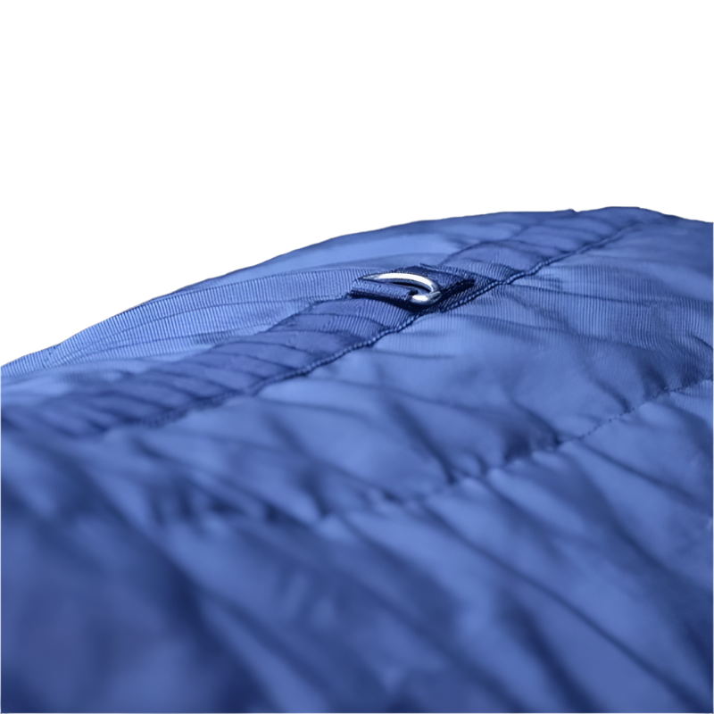 Equithème - Couverture d'écurie 840D marine 50g | - Ohlala