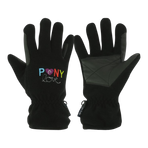 Equithème - Handschoenen pony love zwart | - Ohlala