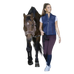 Equithème - Dames mouwloos vest Luna marine | - Ohlala