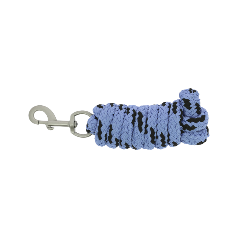 Equithème - Longe Jacquard 2m bleu ciel | - Ohlala