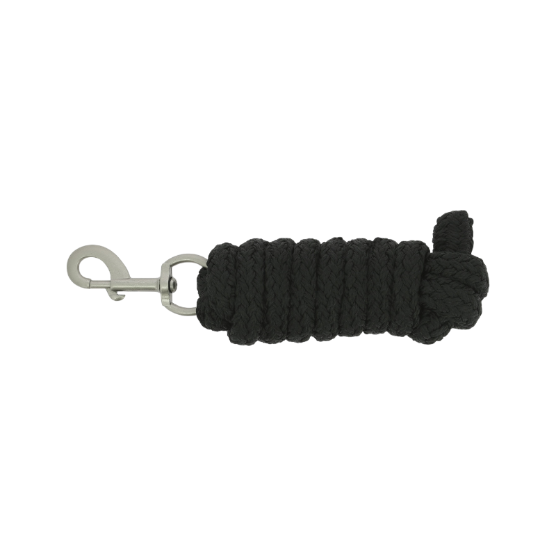 Equithème - Longe Jacquard 2m noir | - Ohlala