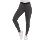Equithème - Pantalon d'équitation femme Belinda anthracite | - Ohlala
