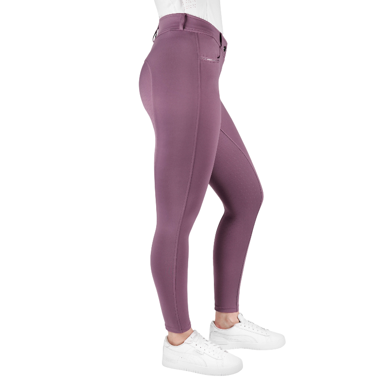 Equithème - Dames rijbroek Carly lila | - Ohlala