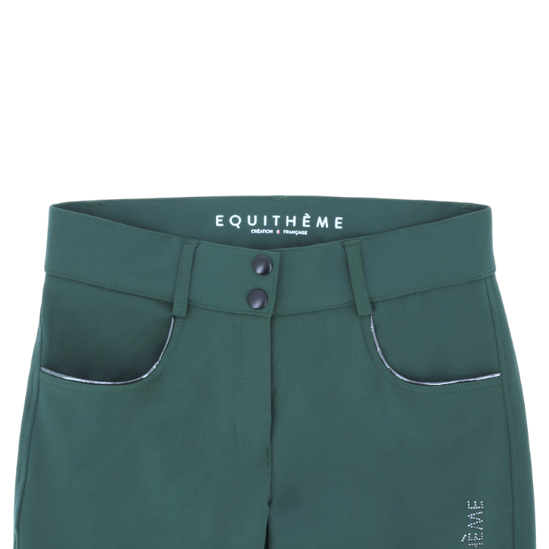 Equithème - Pantalon d'équitation femme Beverly vert forêt | - Ohlala
