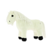 Equithème - Peluche mini poney Filou blanc | - Ohlala