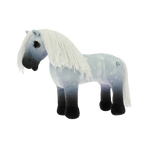 Equithème - Peluche mini poney Nuage gris | - Ohlala