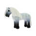 Equithème - Pluchen mini pony Nuage grijs | - Ohlala