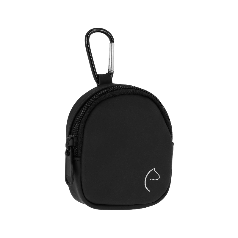 Equithème - Pochette + porte-monnaie Je t'aime noir