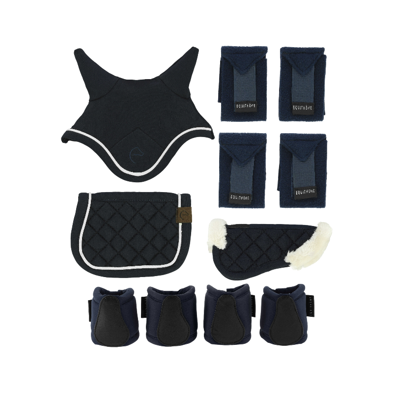 Equithème - Set accessoires pour mini poney marine (x5) | - Ohlala
