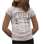 Equithème - T-shirt korte mouwen kinderen Lise ecru | - Ohlala