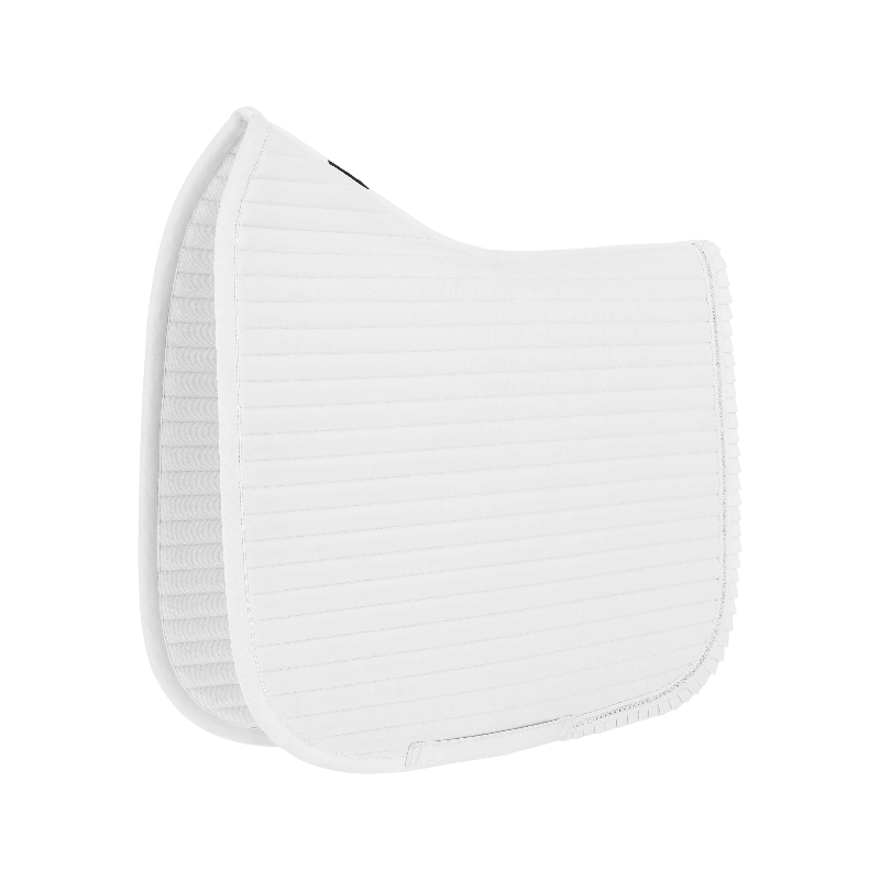 Equithème - Tapis de dressage Glam blanc | - Ohlala