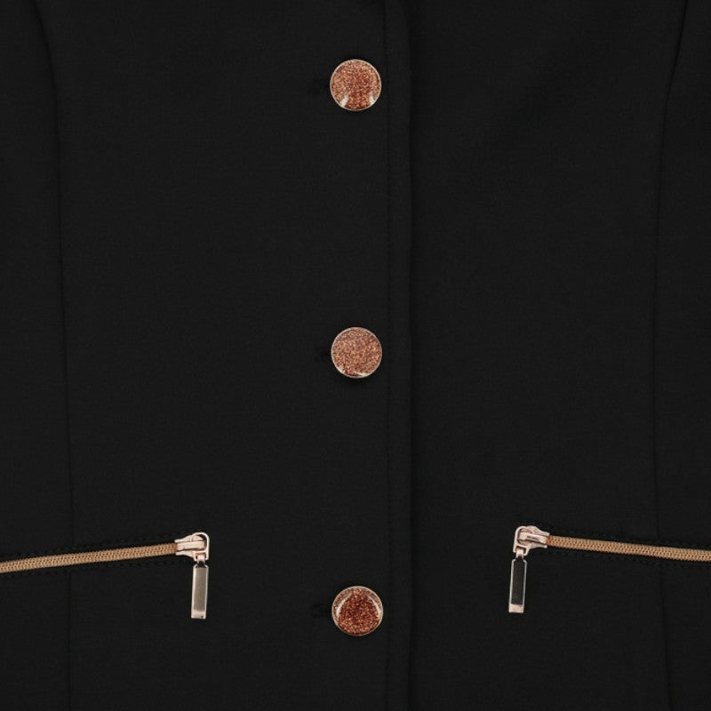 Equithème - Veste de concours Athens noir | - Ohlala