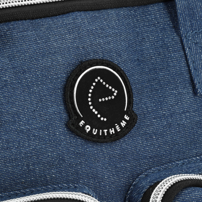 Equithème - Sac de groom Je T'aime denim | - Ohlala