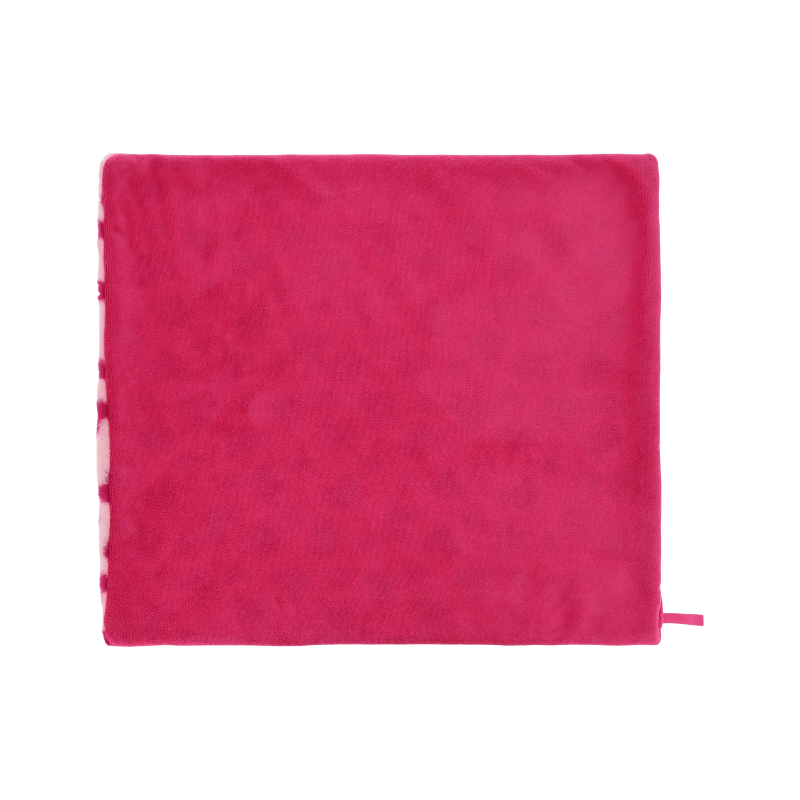 Equithème - Glanshanddoek 2 zijden Je T'aime roze | - Ohlala