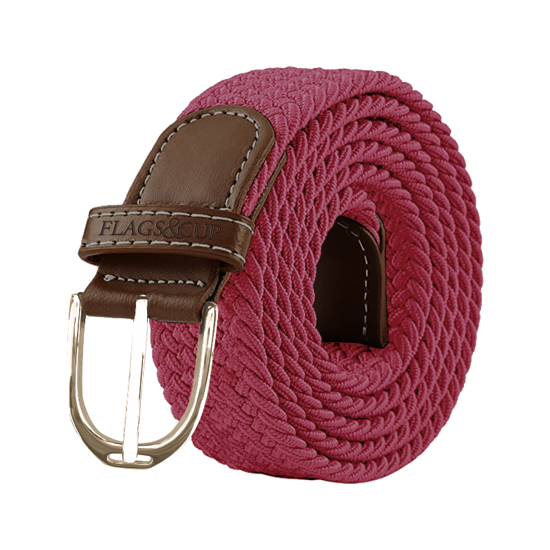 Flags & Cup - Ceinture élastique Artosia cerise | - Ohlala