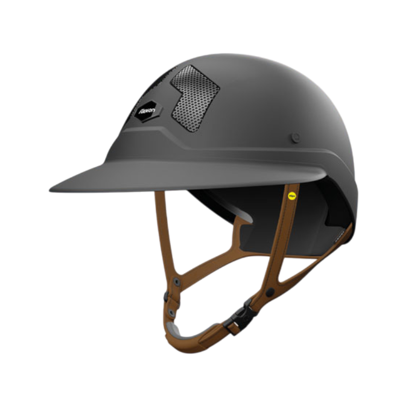 Flex On - Rijhelm Armet Dark MIPS kinriem bruin klep Angel