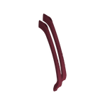 Flex On - Kit verwijderbare armen Iron S bordeaux