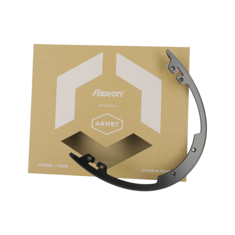 Flex On - Armet Aero zwarte helmklep