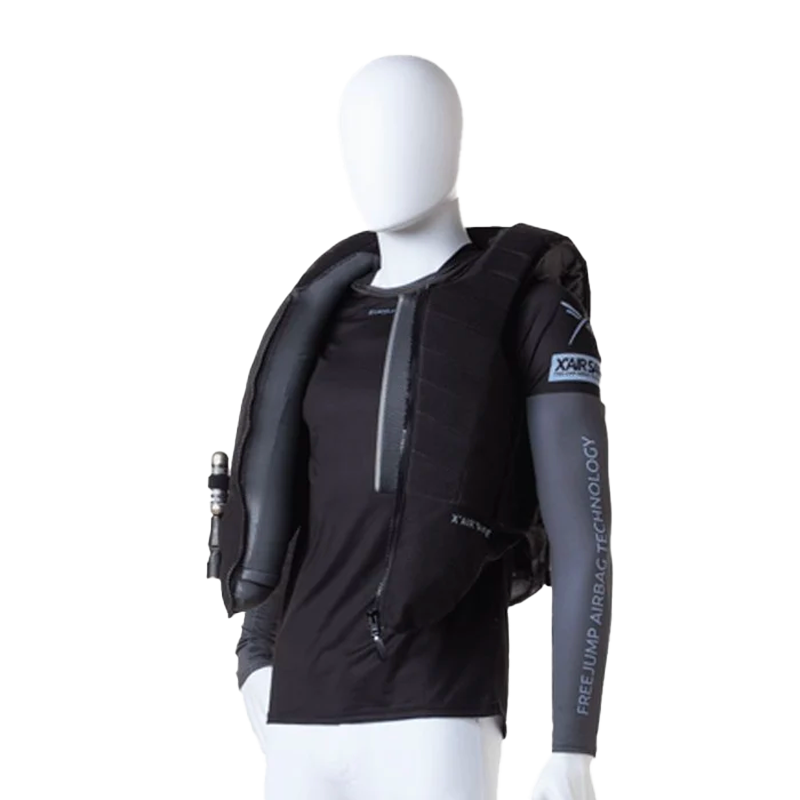 Freejump - Gilet de cross et airbag X Air Safe Protection noir | - Ohlala