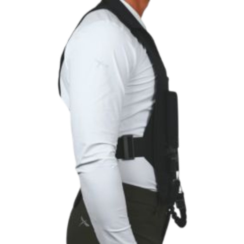 Freejump - Gilet airbag homme Airvest Plume noir