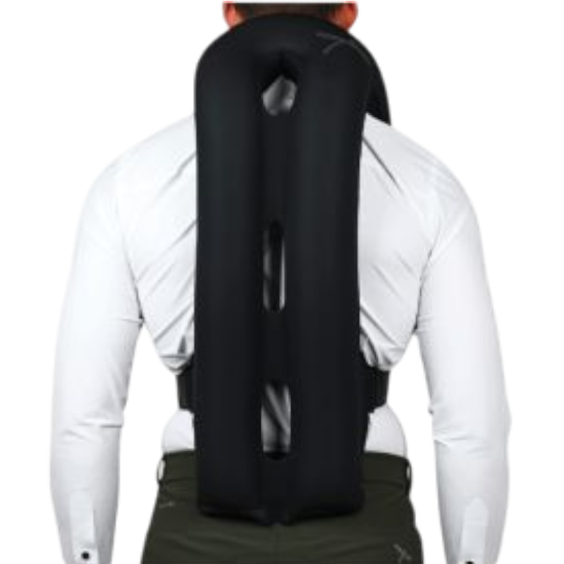 Freejump - Gilet airbag homme Airvest Plume noir